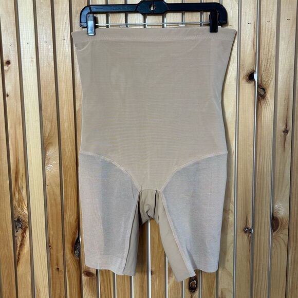Honeylove SuperPower Sculpting Shorts Shapewear in Sand Size 1x - Picture 2 of 13